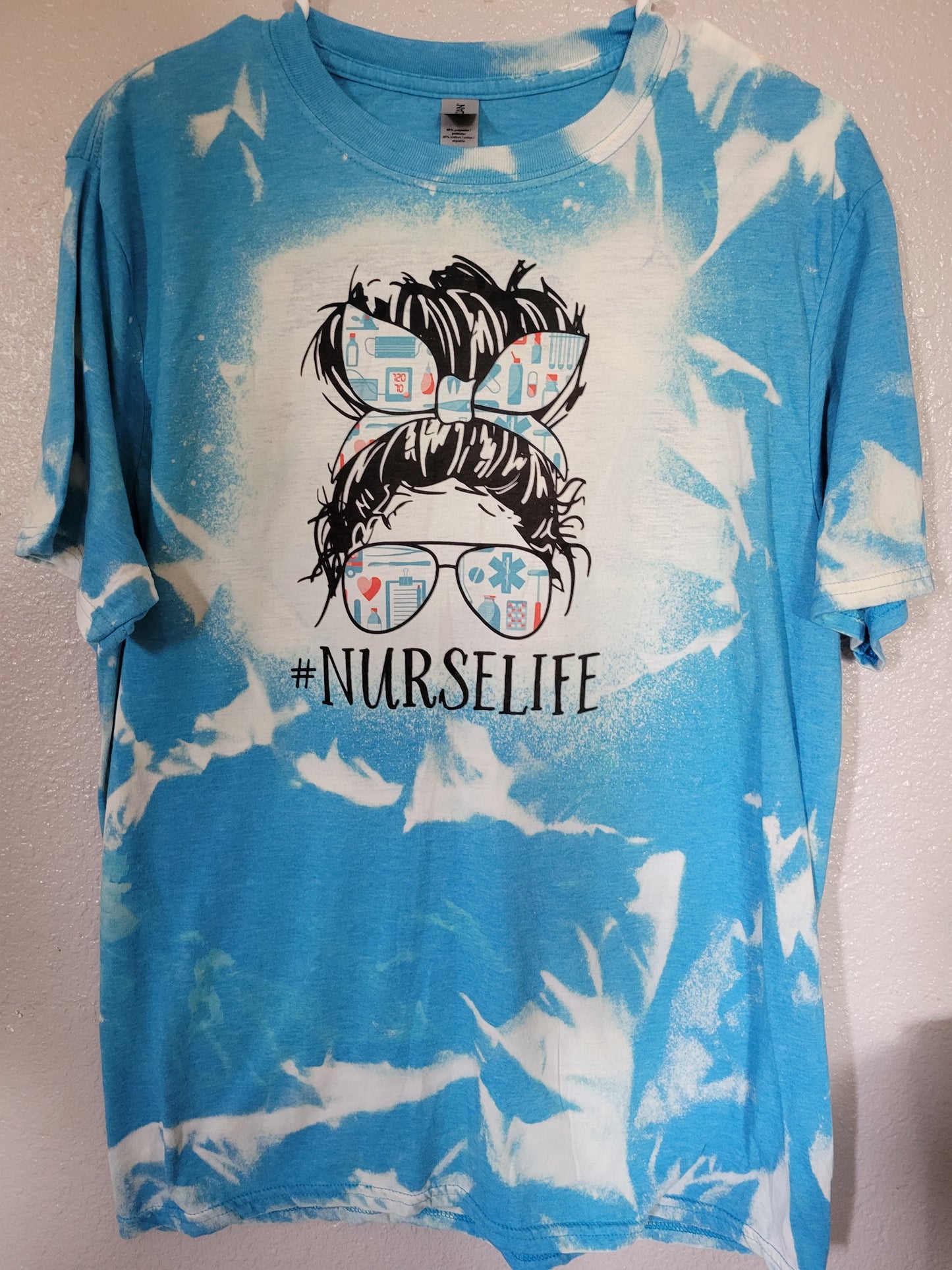 Nurse Life Bleached Tee