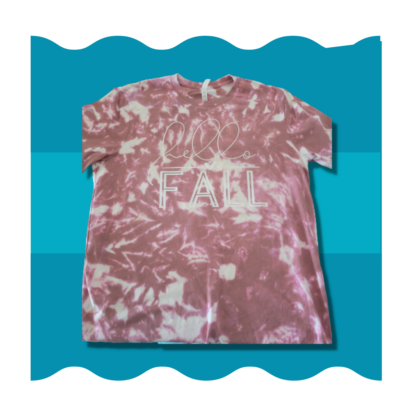Hello Fall Bleached Tee