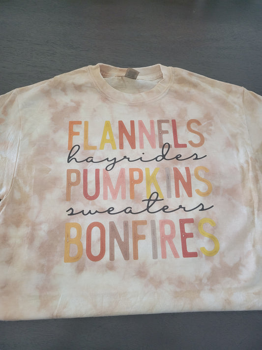 Flannels Pumpkins Shirt