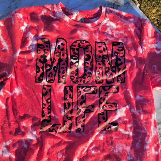 Mom Life Tie Dye Tee